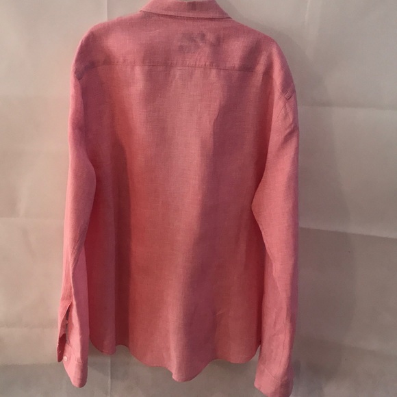 Men’s Massimo Dutti Dress Shirt. 100% Linen - Picture 3 of 4